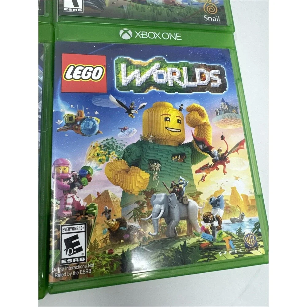 XBOX ONE LOT of 4 PixARK, Lego Worlds, Lego Marvel Super Heroes 2, Ninjago 2